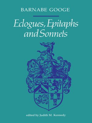 cover image of Ecologues, Epitaphs and Sonnets